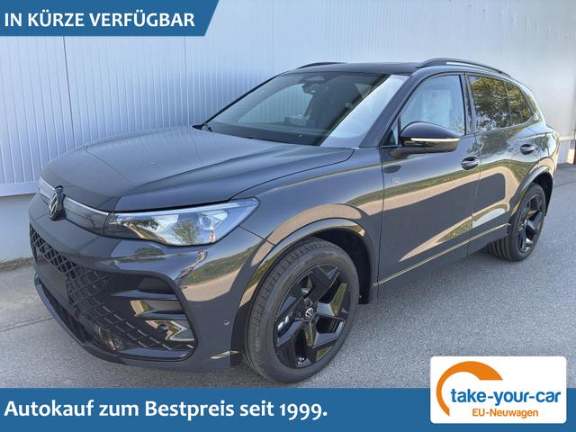 Volkswagen Tiguan - 2.0 TDI 110 kW R-Line DSG Head Up Black 360 AHK Vorlauffahrzeug