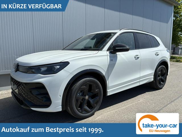 Volkswagen Tiguan - 2.0 TDI 110 kW R-Line DSG Head Up Black 360 AHK Vorlauffahrzeug
