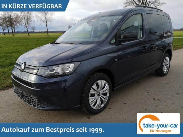 Volkswagen Caddy - Basis 2.0TDI ACC Kam GV5 App AHK Reling Vorlauffahrzeug