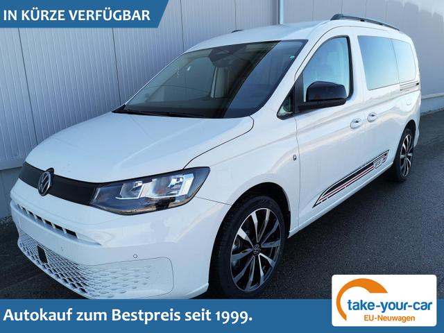 Volkswagen Caddy Maxi - Basis 1.5TSI DSG Sport Edition ACC Kam GV5 App AHK Reling Vorlauffahrzeug
