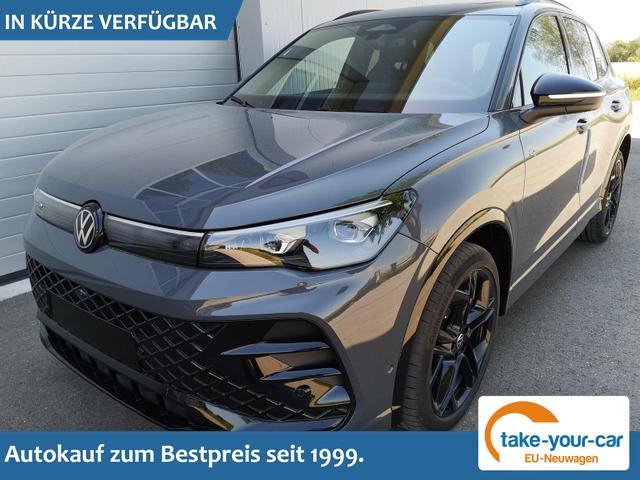 Volkswagen Tiguan - 2.0 TSI 195 kW 4Motion R-Line 2.0TSI Navi 360 AHK Pano Vorlauffahrzeug