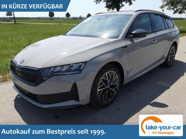 Skoda Octavia Combi - 2.0 TDI 110 kW Sportline Kombi AHK GV5 ACC Vorlauffahrzeug
