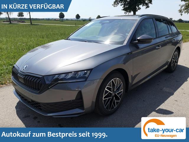 Skoda Octavia Combi - 1.5 TSI mHEV 110 kW Sportline Kombi AHK GV5 ACC Vorlauffahrzeug