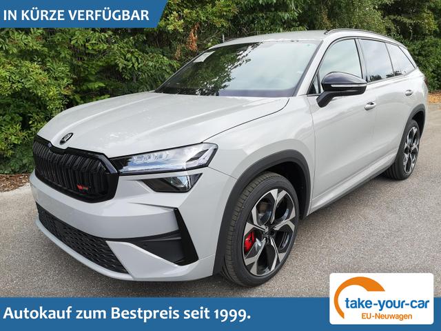 Skoda Kodiaq - 2.0 TSI 195 kW 4x4 RS DSG ABT Sound AHK 7 Sitzer Vorlauffahrzeug