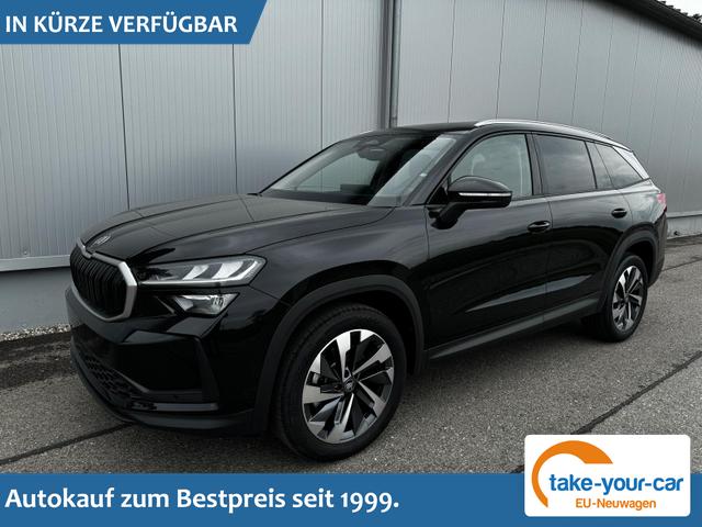 Skoda Kodiaq - 2.0 TDI 142 kW 4x4 Selection DSG 7 Sitzer 19 Zoll AHK el. HK Vorlauffahrzeug