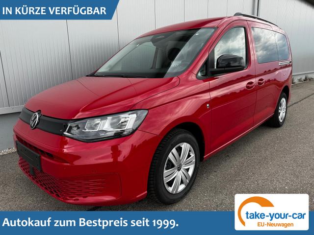Volkswagen Caddy Maxi - Basis 1.5TSI ACC Kam GV5 App AHK Reling Vorlauffahrzeug