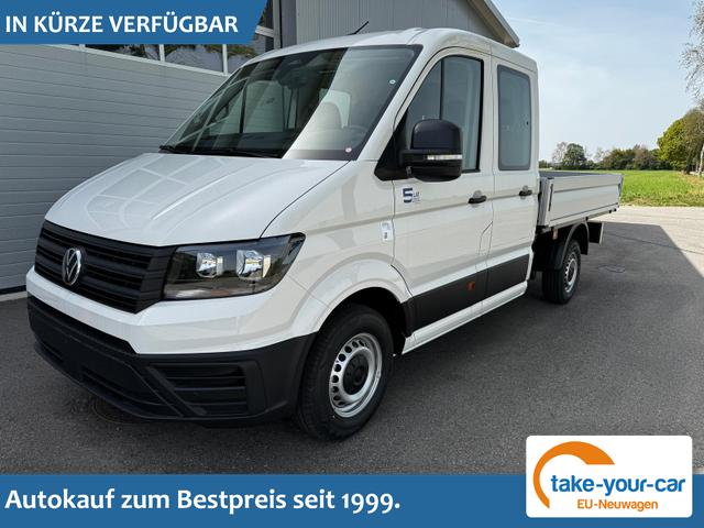 Volkswagen Crafter - Pritsche 35 DOKA mittellang FWD 2.0 TDI AHK Klima Vorlauffahrzeug