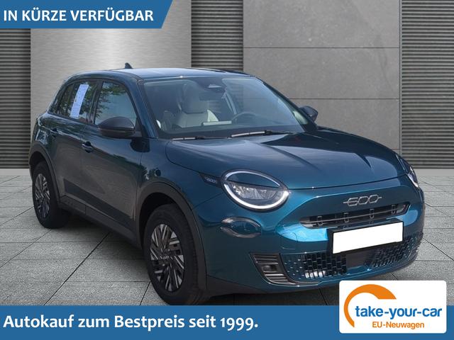 Fiat 600 - Pop SHZ Full-Hybrid 110 PS eDCT Automatik Vorlauffahrzeug