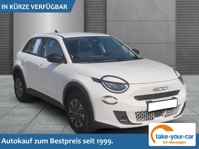 Fiat 600 - Pop SHZ Full-Hybrid 110 PS eDCT Automatik Vorlauffahrzeug