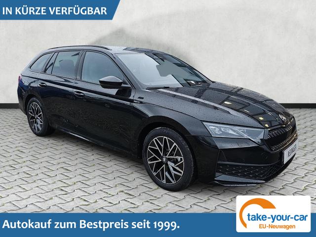 Skoda Octavia Combi - 1.5 TSI mHEV 110 kW Sportline eTSI DSG Matrix 4JGa Vorlauffahrzeug