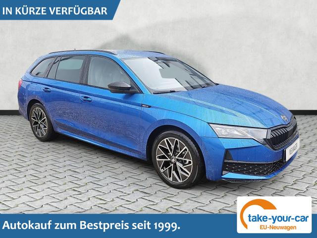Skoda Octavia Combi - 1.5 TSI mHEV 110 kW Sportline eTSI DSG AHK 4J.Gar. Vorlauffahrzeug