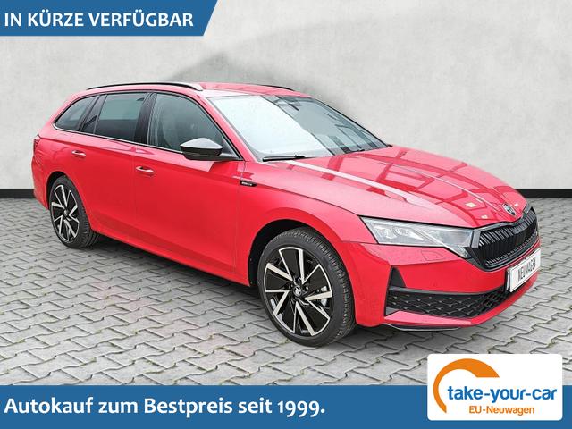 Skoda Octavia Combi - 2.0 TSI DSG 150 kW 4x4 Sportline AHK Kessy Vorlauffahrzeug