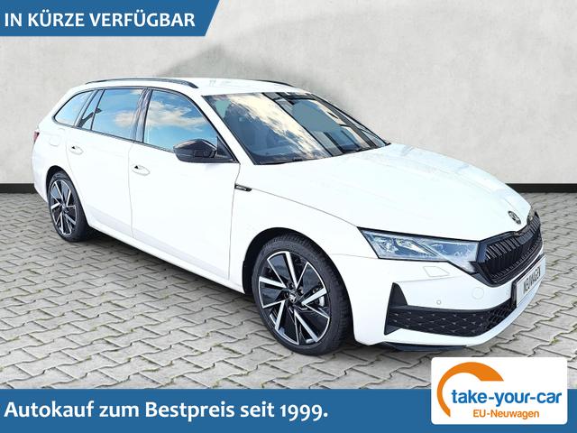 Skoda Octavia Combi - 2.0 TSI 150 kW 4x4 Sportline DSG AHK Kessy Vorlauffahrzeug