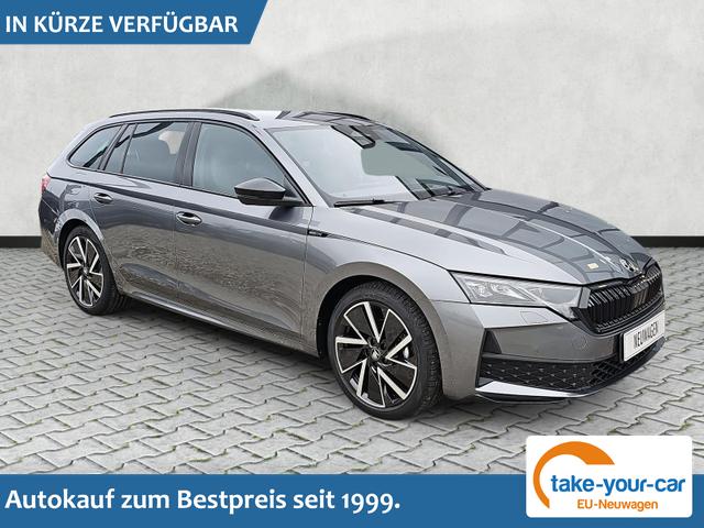 Skoda Octavia Combi - 2.0 TDI 110 kW Sportline DSG AHK elHeckkl Vorlauffahrzeug
