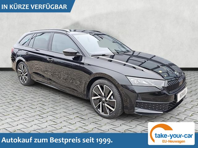 Skoda Octavia Combi - 2.0 TDI 110 kW Sportline DSG AHK elHeckkl Vorlauffahrzeug
