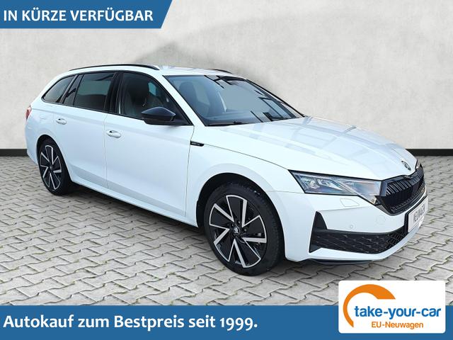 Skoda Octavia Combi - 2.0 TSI DSG 150 kW 4x4 Sportline AHK Kessy Vorlauffahrzeug