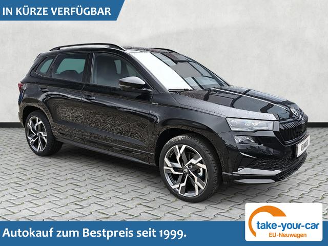Skoda Karoq - Sportline 4x4 2.0 TSI DSG / Leder Pano Vorlauffahrzeug