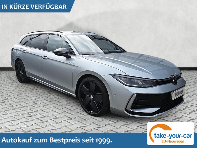 Volkswagen Passat Variant - 2.0 TDI 142 kW 4Motion R-Line DSG 4M Pano AHK Vorlauffahrzeug