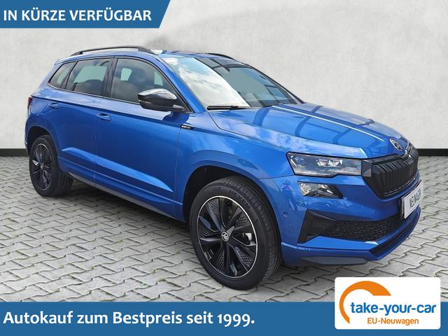 Skoda Karoq - Sportline 1.5 TSI DSG 360Grad AHK schwenkb Vorlauffahrzeug