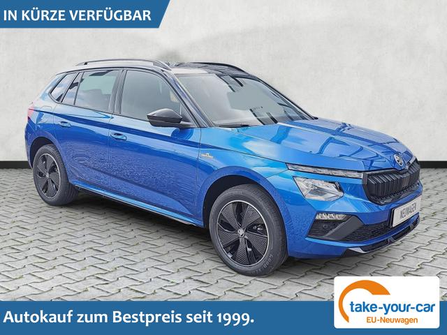 Skoda Kamiq - Monte Carlo 1.5 TSI DSG Matrix Navi AHK Vorlauffahrzeug