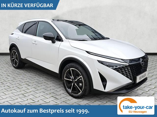Nissan Qashqai - 1.3 DIG-T X-Tronic 4WD Tekna HUD Pano Vorlauffahrzeug