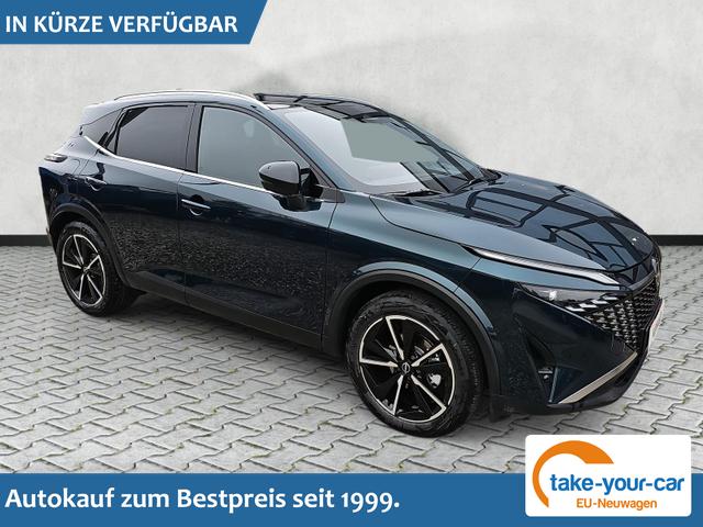 Nissan Qashqai - 1.3 DIG-T X-Tronic 4WD Tekna HUD Pano Vorlauffahrzeug