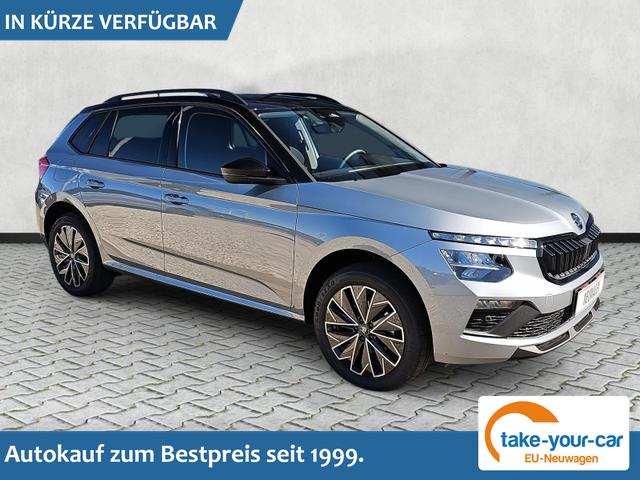 Skoda Kamiq - Selection 1.0 TSI DSG Black 17Z Kamera SHZ Vorlauffahrzeug