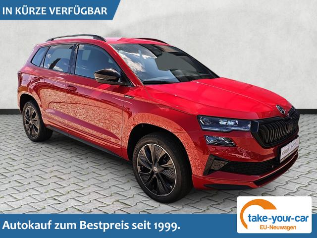 Skoda Karoq - Sportline 1.5 TSI DSG Matrix 5J.Gar. AHK Vorlauffahrzeug