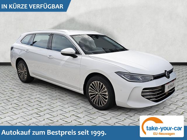 Volkswagen Passat Variant - 2.0 TDI 110 kW Elegance DSG IQ.Light AHK Vorlauffahrzeug