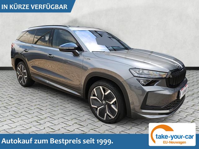 Skoda Kodiaq - 2.0 TDI 142kW 4x4 Sportline DSG 5-Si Matrix AHK Vorlauffahrzeug