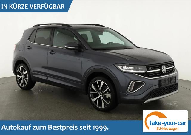 Volkswagen T-Cross - 1.5 TSI 110 kW R-Line DSG AHK IQ.Light Navi Vorlauffahrzeug