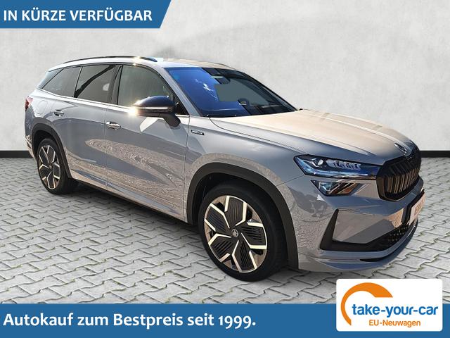 Skoda Kodiaq - 2.0 TDI 142kW 4x4 Sportline DSG 5-Si Matrix AHK Vorlauffahrzeug