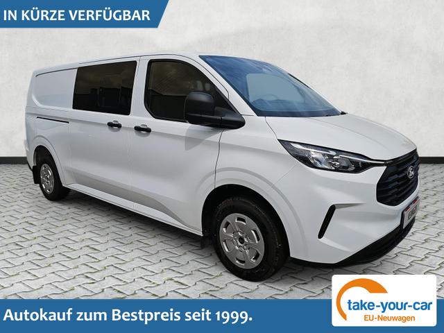 Ford Transit - Custom Kasten DoKa 2.0 EB 320 L2H1 AHK Vorlauffahrzeug