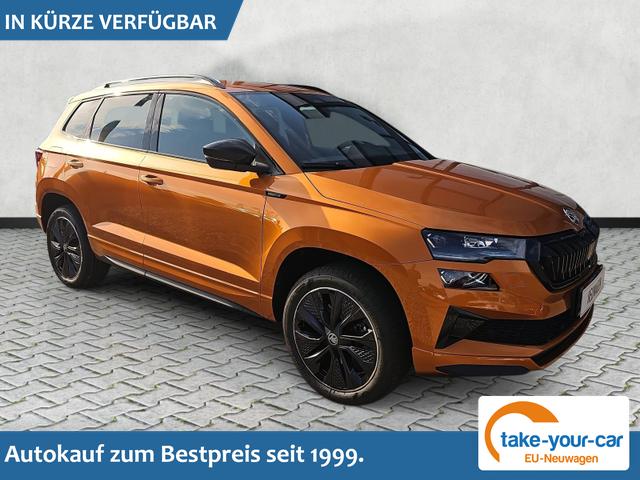 Skoda Karoq - Sportline 1.5 TSI DSG Matrix 5J.Gar. AHK Vorlauffahrzeug