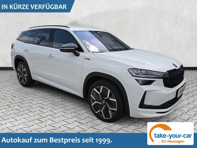 Skoda Kodiaq - 2.0 TDI 142kW 4x4 Sportline DSG 5-Si Matrix AHK Vorlauffahrzeug