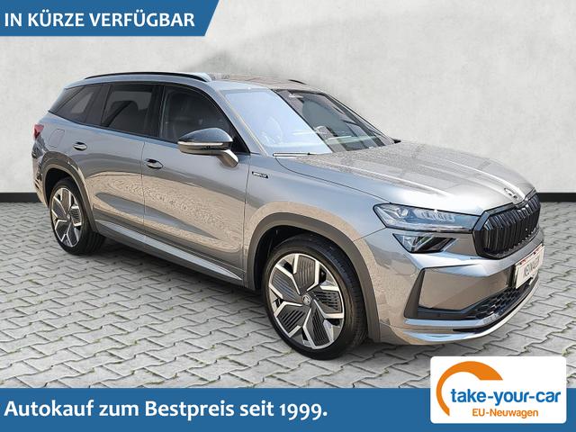Skoda Kodiaq - 1.5 TSI iV 150 kW Sportline DSG 5-Si. 20Zoll AHK Vorlauffahrzeug