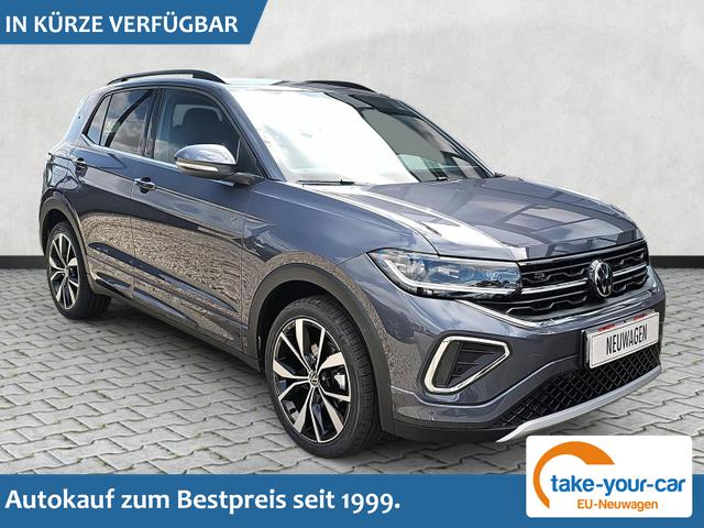 Volkswagen T-Cross - 1.5 TSI 110 kW R-Line DSG AHK IQ.Light Navi Vorlauffahrzeug