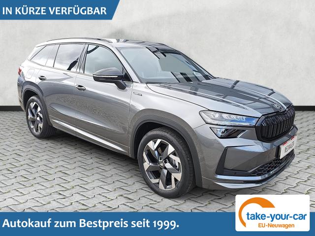 Skoda Kodiaq - 1.5 TSI iV 150 kW Sportline DSG 5-Si. Matrix AHK Vorlauffahrzeug