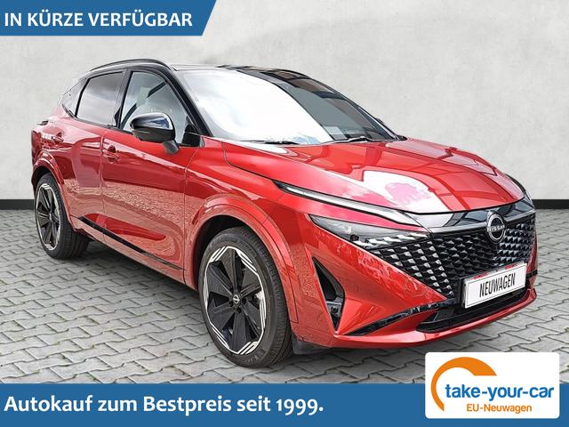 Nissan Qashqai - 1.3 DIG-T X-Tronic N-Design Pano Komfort Vorlauffahrzeug
