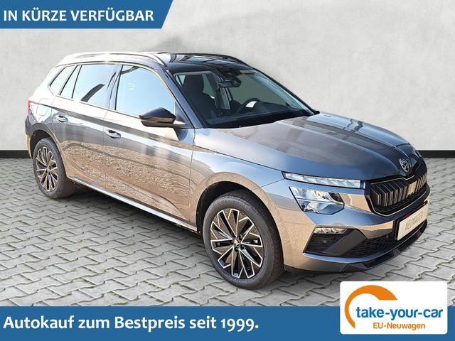 Skoda Kamiq - Selection 1.0 TSI DSG Black 17Z Kamera AHK Vorlauffahrzeug