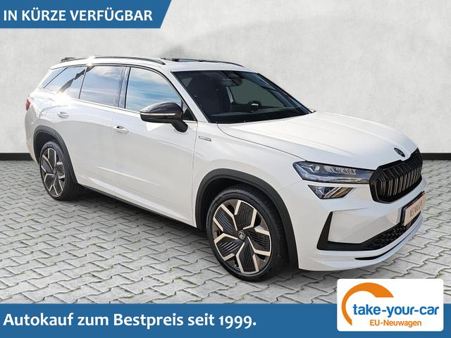 Skoda Kodiaq - 1.5 TSI iV 150 kW Sportline DSG 5S Pano / Matrix Vorlauffahrzeug