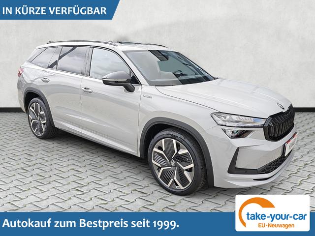 Skoda Kodiaq - 1.5 TSI iV 150 kW Sportline DSG 5S Pano / Matrix Vorlauffahrzeug