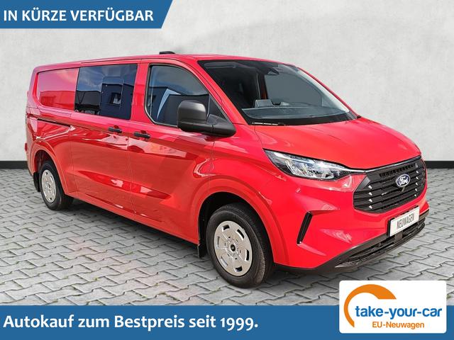 Ford Transit - Custom Kasten DoKa 2.0 EB 320 L2H1 AHK Vorlauffahrzeug