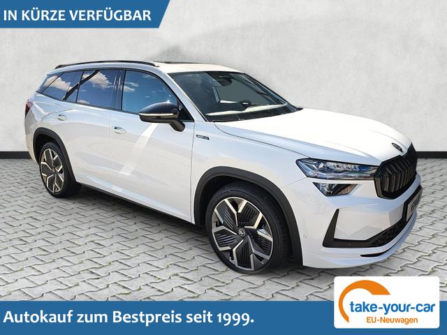 Skoda Kodiaq - 1.5 TSI iV 150 kW Sportline DSG 5S Pano / AHK Vorlauffahrzeug