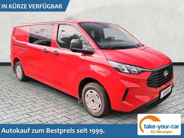 Ford Transit - Custom Kasten DoKa 2.0 EB 320 L2H1 AHK Vorlauffahrzeug