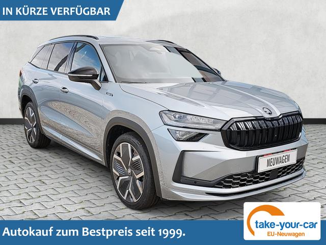 Skoda Kodiaq - 1.5 TSI iV 150 kW Sportline DSG 5S Pano / Matrix Vorlauffahrzeug