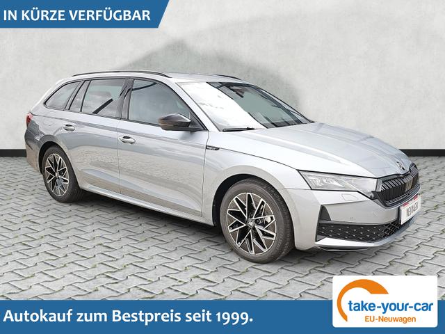 Skoda Octavia Combi - 1.5 TSI mHEV 110 kW Sportline DSG ACC Matrix Vorlauffahrzeug