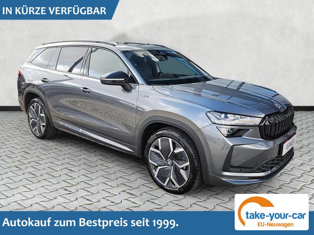 Skoda Kodiaq - 1.5 TSI iV 150 kW Sportline DSG Pano Matrix AHK Vorlauffahrzeug