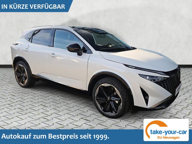 Nissan Qashqai - Tekna+ 1.3 X-Tronic Premium 20Zoll Leder Vorlauffahrzeug