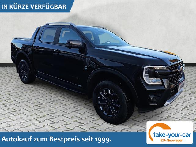 Ford Ranger - Wildtrak e-4WD Doppelkabine DoKa 360grad elRollo AHK ACC 5JG Vorlauffahrzeug